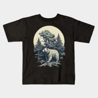 Forest bear Kids T-Shirt